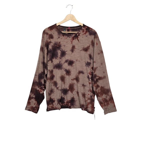 lululemon athletica Other - NWT Lululemon Lab Mens Large Long Sleeve Merino Wool Blend Tie Dye Relaxed Fit